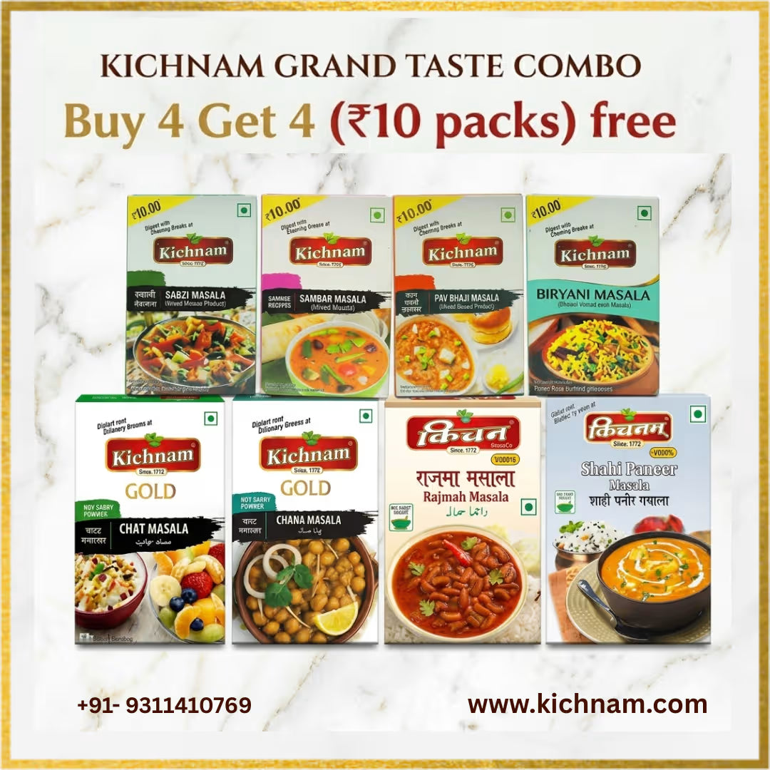 Kichnam Masala Combo Buy 4 Get 4 Free