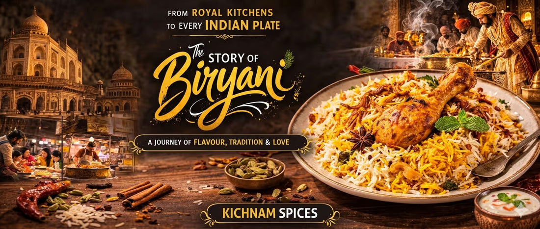 From Royal Kitchens to Every Indian Plate – The Story of Biryani