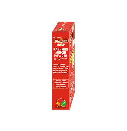 Kichnam Kashmiri Red Chilli Powder (कश्मीरी लाल मिर्च पाउडर) | Net Weight-100gm
