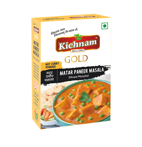 Kichnam Matar Paneer Masala Powder (मटर पनीर मसाला पाउडर) | Net Weight-100gm