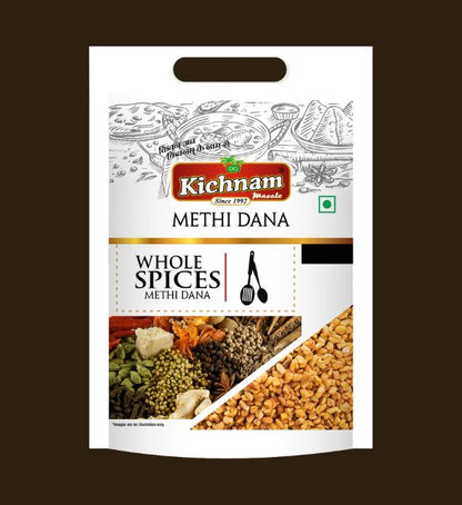 Kichnam Methi Dana spice packaging Whole spices 