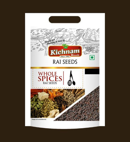 Kichnam Rai Seeds packaging Whole Spices 