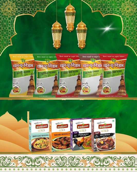Kichnam Spice Combo Pack of 9 – Premium Indian Masalas @ ₹799