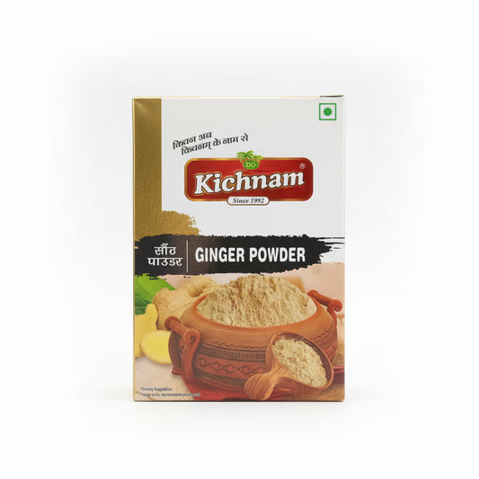 Kichnam Ginger Powder packaging on a white background