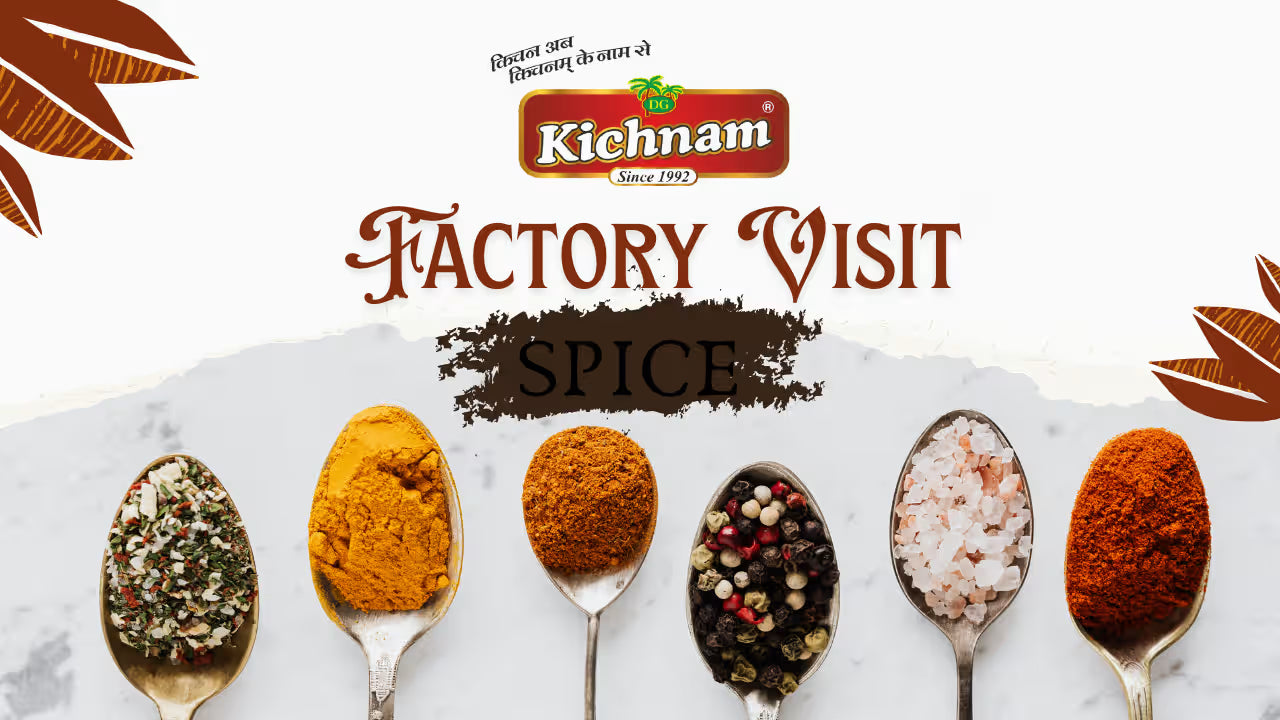 Load video: Kichnam Masala Factory Video